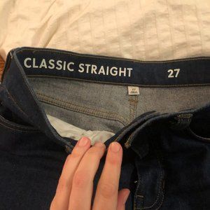 J Crew Classic Straight Jeans